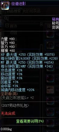 DNF玩家必看：上衣装备大变革，哪一款改版后性价比与属性最优？