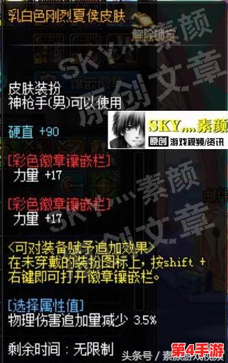 地下城与勇士》：优化角色战力，详解徽章镶嵌最佳部位指南