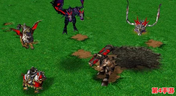 魔兽争霸深度对决：兽族铁血军团VS冰龙霜冻奇袭，谁主沉浮？