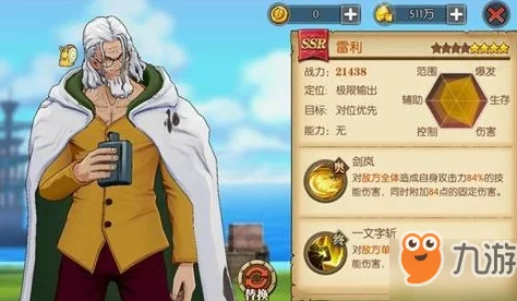 《航海王：燃烧意志》中雷利角色深度剖析——解锁其爆炸性伤害潜力与实战策略指南