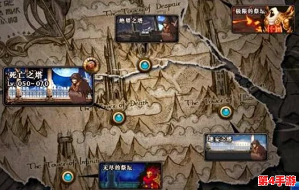 《地下城与勇士》中，"楼梯图"详解：揭秘通往无尽挑战的特定副本——绝望冰崖的幽暗密道