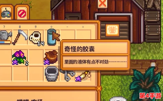 《星露谷物语》探索：揭秘奇怪胶囊的神奇用途与使用方法指南