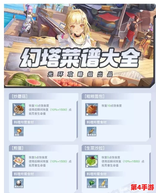 幻塔世界美食探索：独家海鲜汤食谱全攻略与游戏内容精彩概览