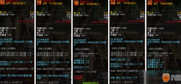 《地下城与勇士》热门肩甲推荐：探索最适合你的顶级职业增益装备选择！