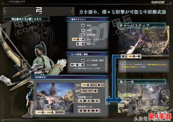 怪物猎人Online：精选弓系武器指南，解析哪一款最适合你的狩猎风格