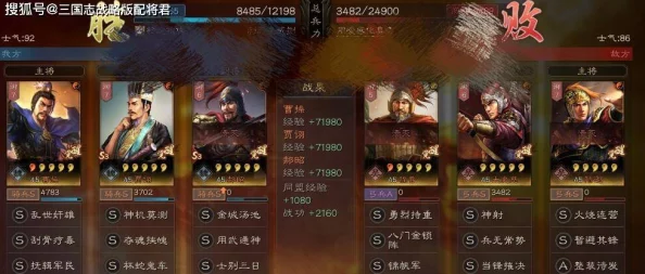 三国志战略版:重塑T0级贾诩曹操王异弓阵,精妙战法搭配引领战场新风尚 三国志战略版:重塑T0级贾诩曹操王异弓阵,精妙战法搭配引领战场新风尚