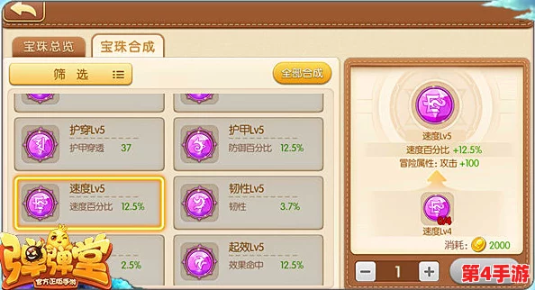 探讨弹弹堂游戏：力量、敏捷与幸运，哪个属性对伤害提升最为显著？