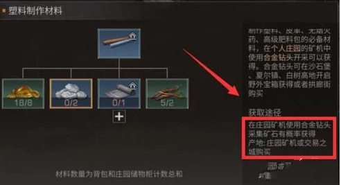 《明日之后》游戏中高效获取硝石钻头技巧与资源探索指南
