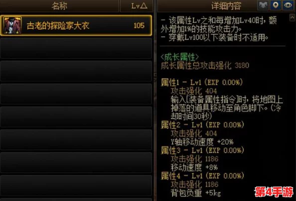 《地下城与勇士》中，游龙系列护腿深度对比：哪一款属性加成更适合你的战斗风格？