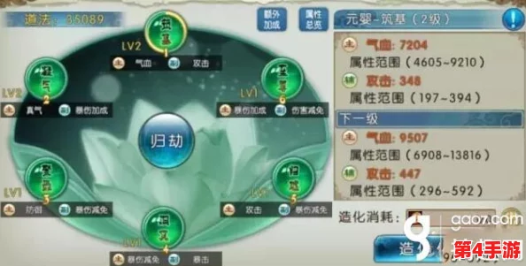 《诛仙手游》进阶指南：元婴系统属性优化策略与关键注意事项全览