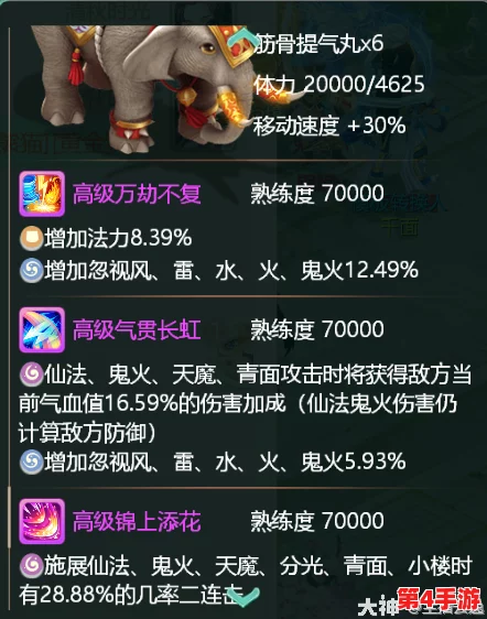 大话西游手游：揭秘高级冲云破雾坐骑绝技，全方位剖析其战场穿梭与属性加成奥秘